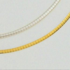 Reversible 2 in 1 Gold & Silver Dainty Necklace